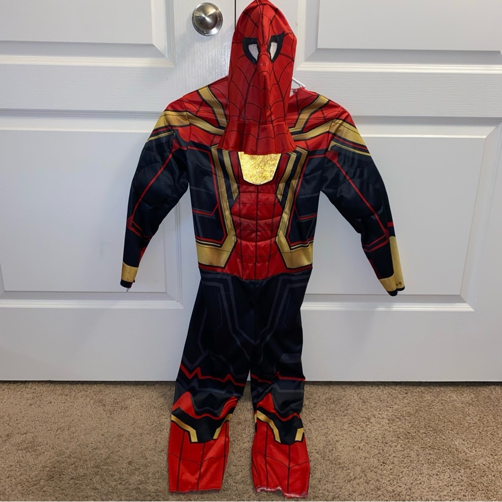 Spider-Man Kids Superhero Halloween Costume - Red and Gold
